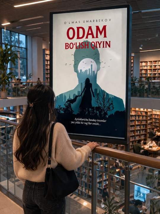 Трудно быть человеком книга-Роман Ульмаса Умарбекова - Романтическая книга для чтения