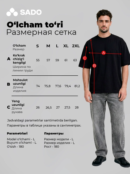 Футболка мужская SADO