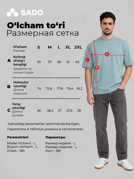 Футболка мужская SADO