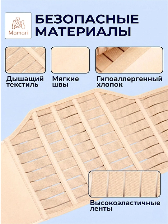 Tug'uruqdan keyingi bandaj, qorinni tortish va qomatni tiklash uchun kamar-korset