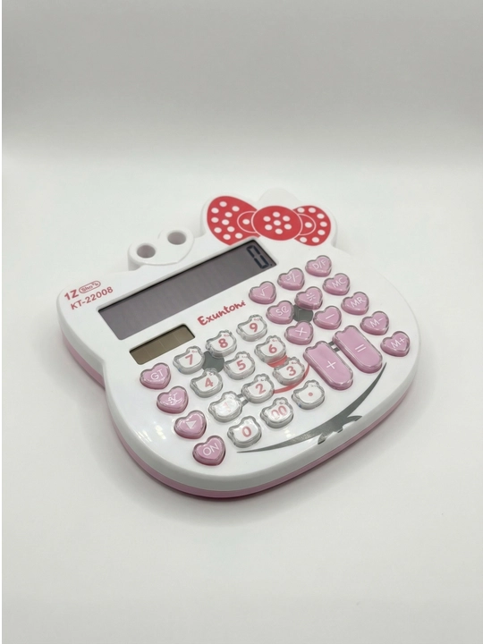 Детский калькулятор в виде котика (Hello Kitty стиль)