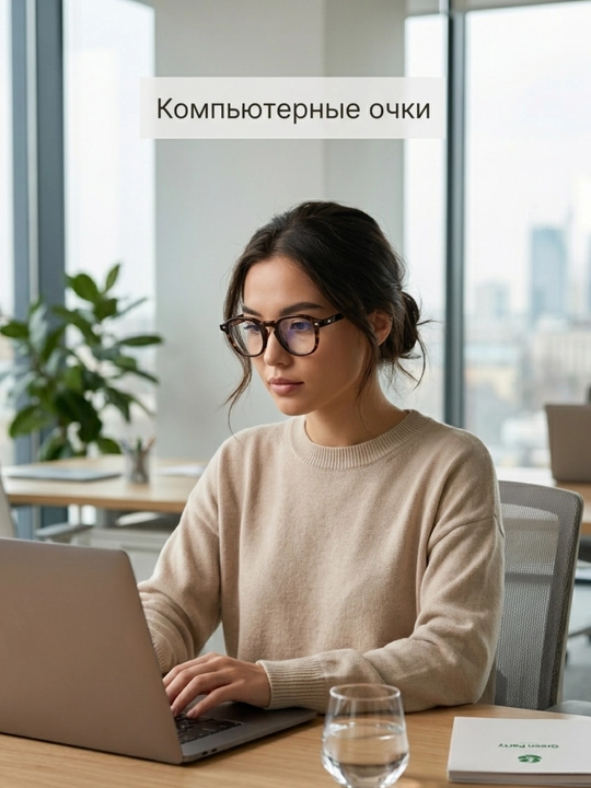 Очки для компьютера с защитой от синего света, Blue Light фильтр, UV400, унисекс
