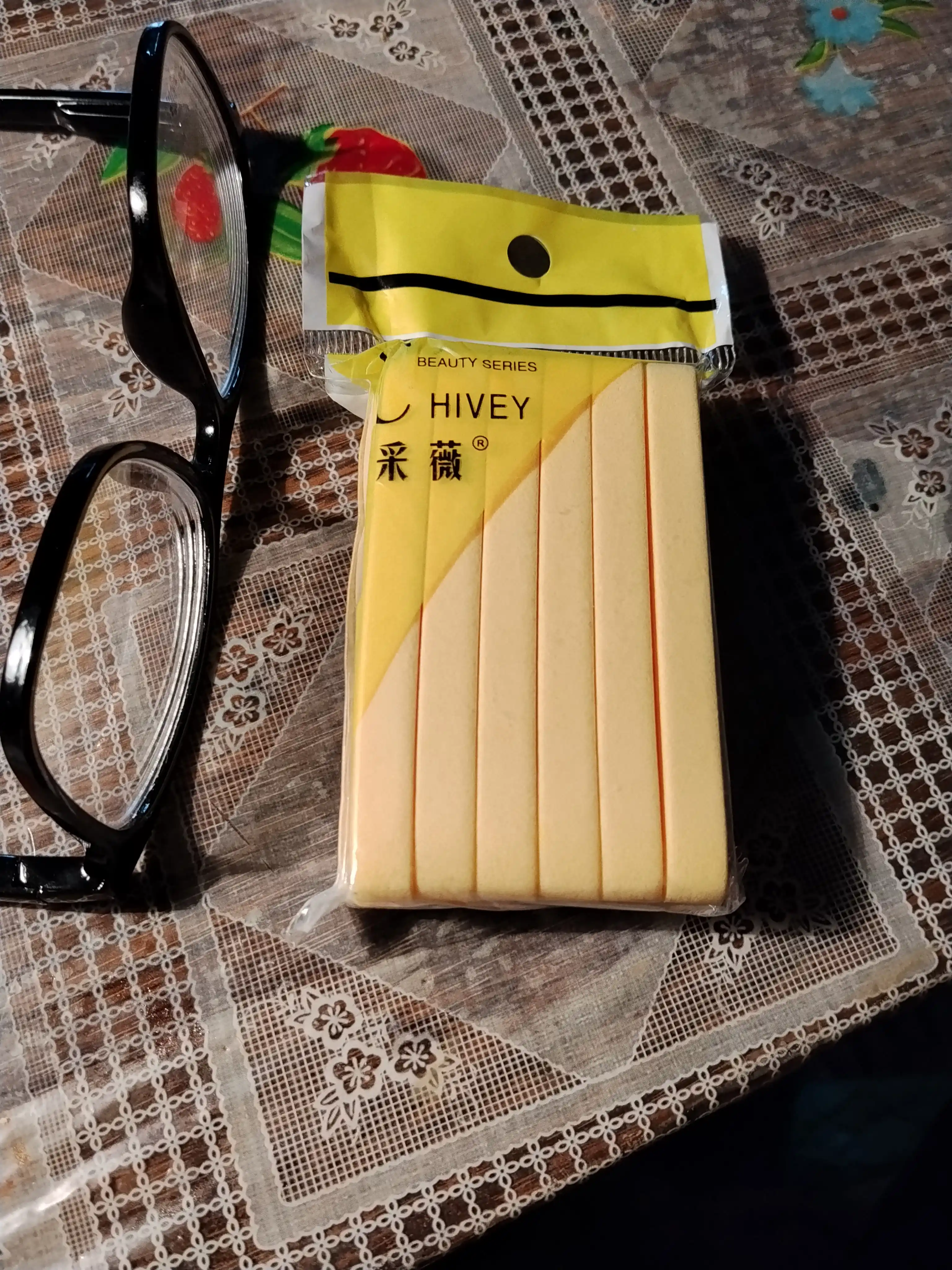 Yuvish uchun presslangan kosmetik gubkalar, 12 dona