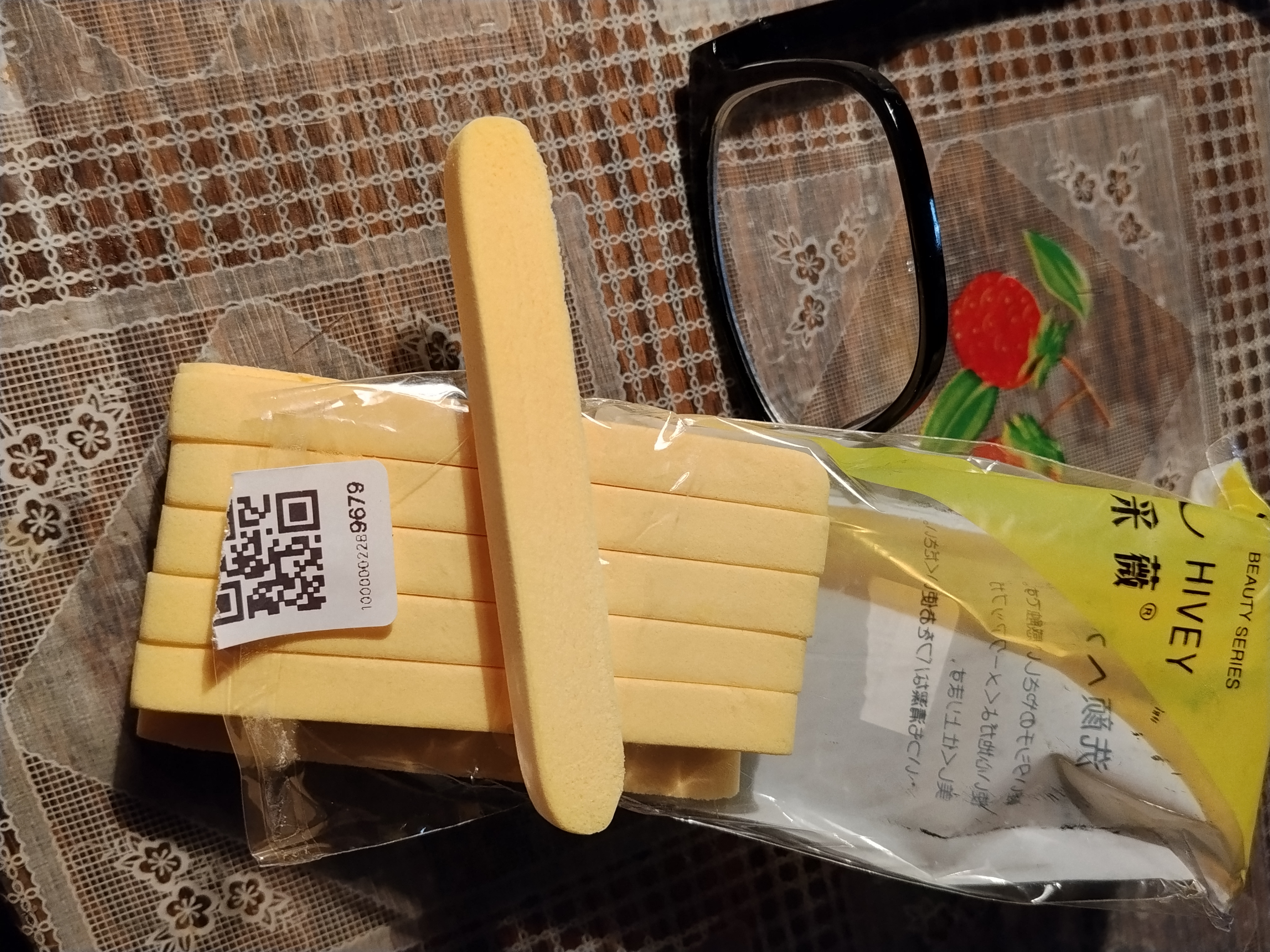 Yuvish uchun presslangan kosmetik gubkalar, 12 dona