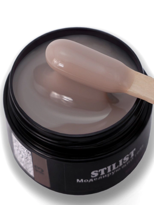 Gel №13, 30 ml, bej melanj, tirnoqlar uchun, Stilist_store