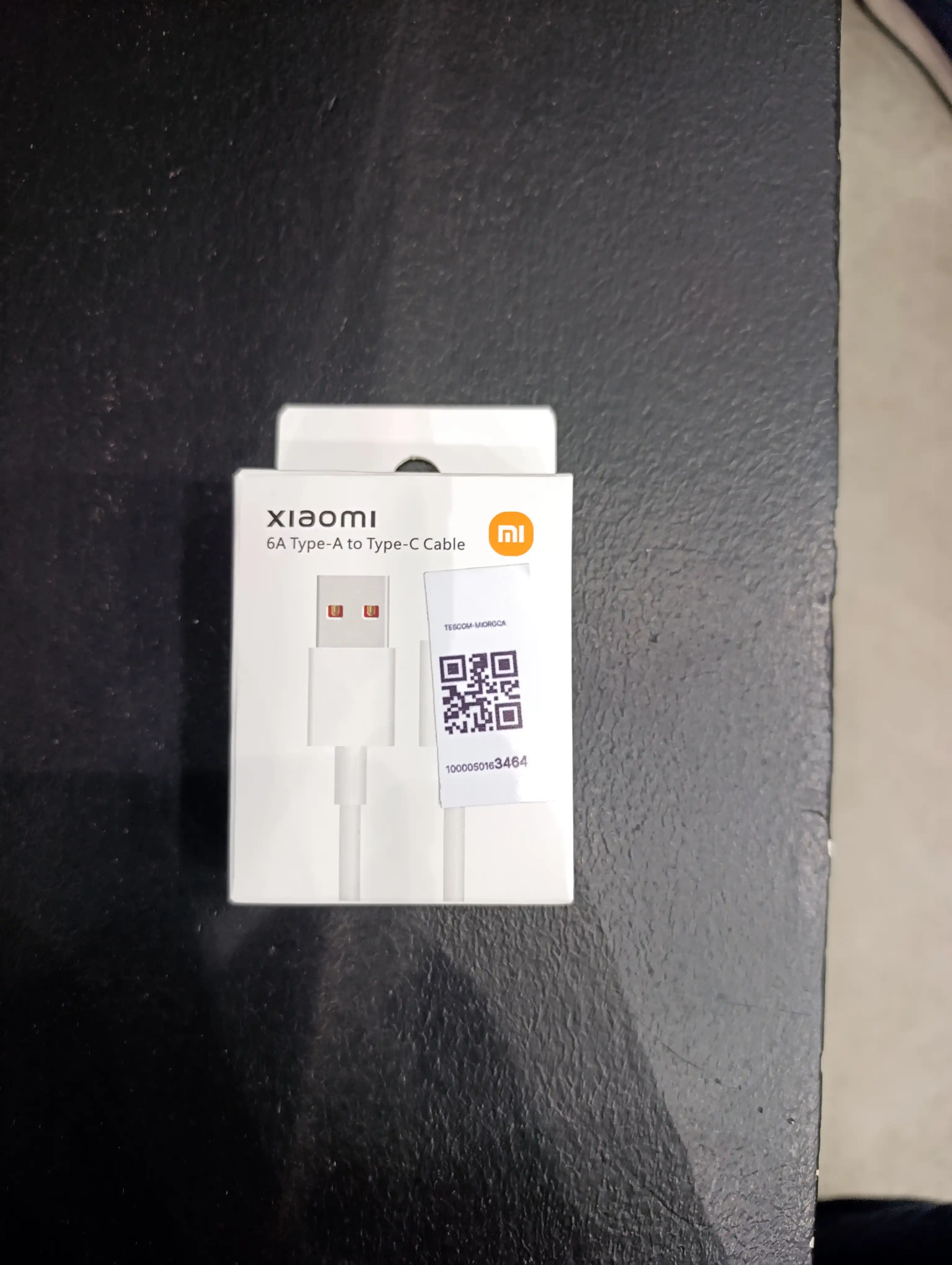 Кабель Xiaomi Mi Turbo USB-A –Type-C 6A 120W, 1метр,поддержка быстрой зарядки 33W/67W/120W