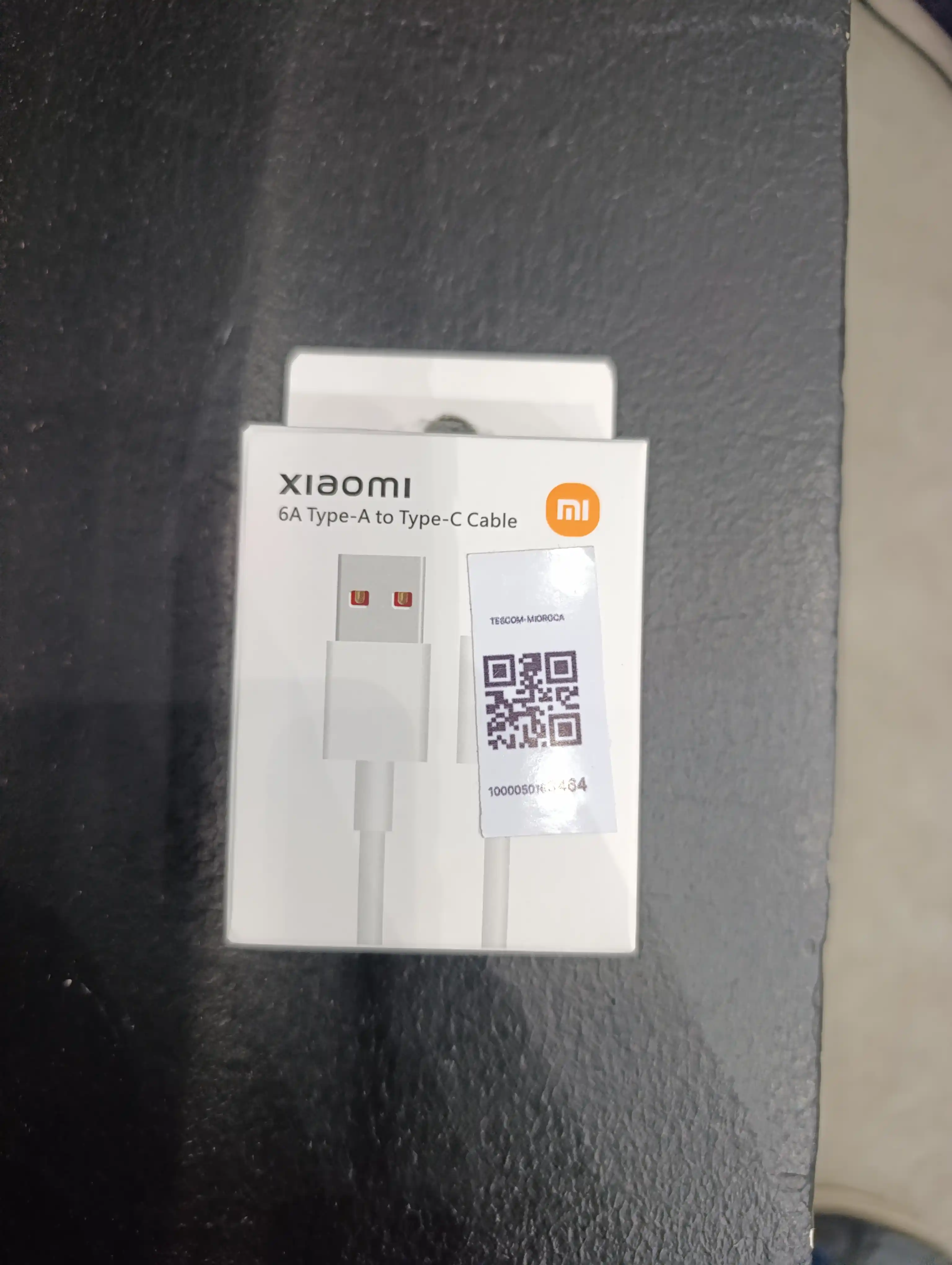 Кабель Xiaomi Mi Turbo USB-A –Type-C 6A 120W, 1метр,поддержка быстрой зарядки 33W/67W/120W