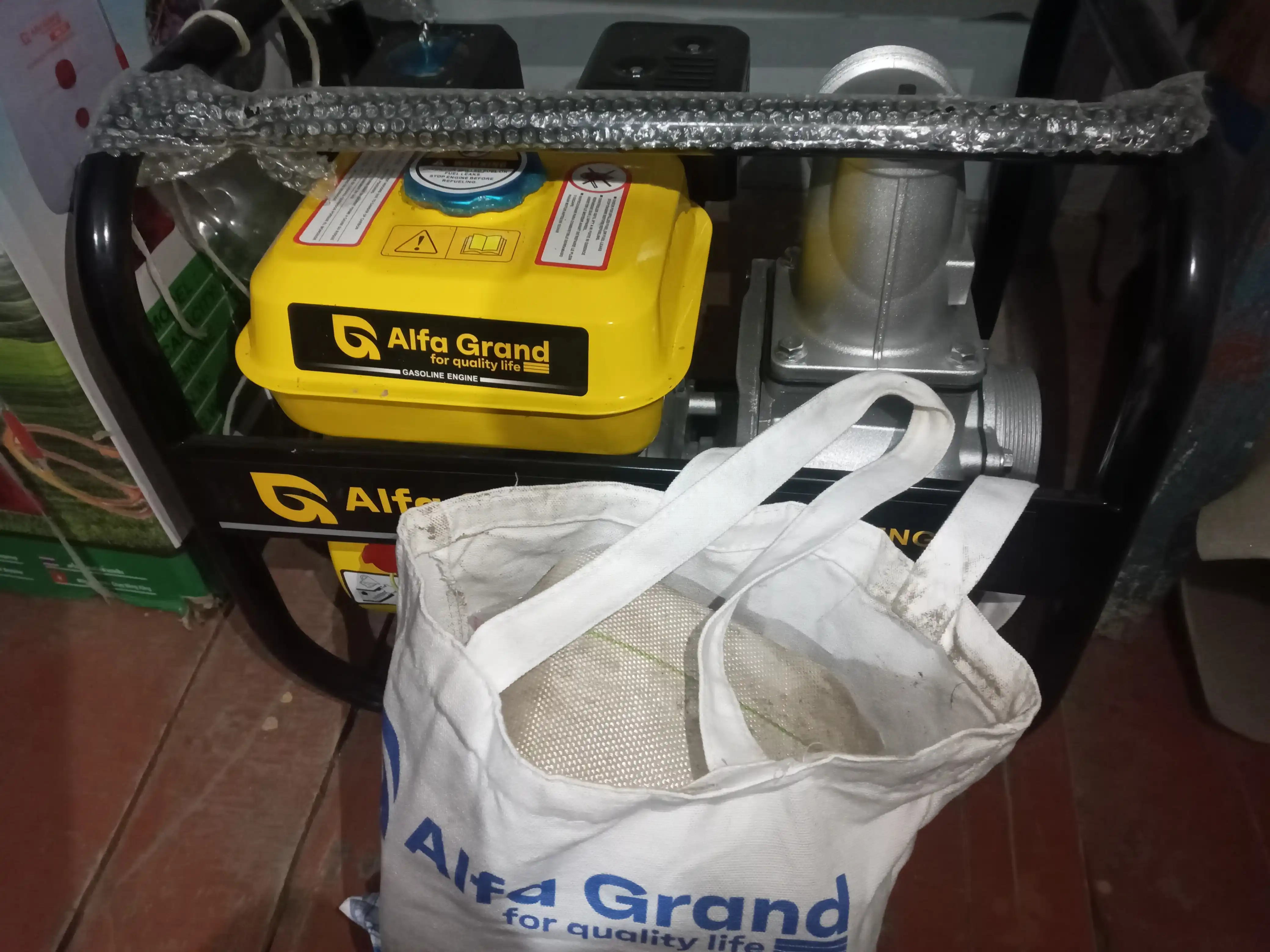 Benzinli motopompa Alfa Grand 7.5 Ot kuchi, 100% mis obmodka