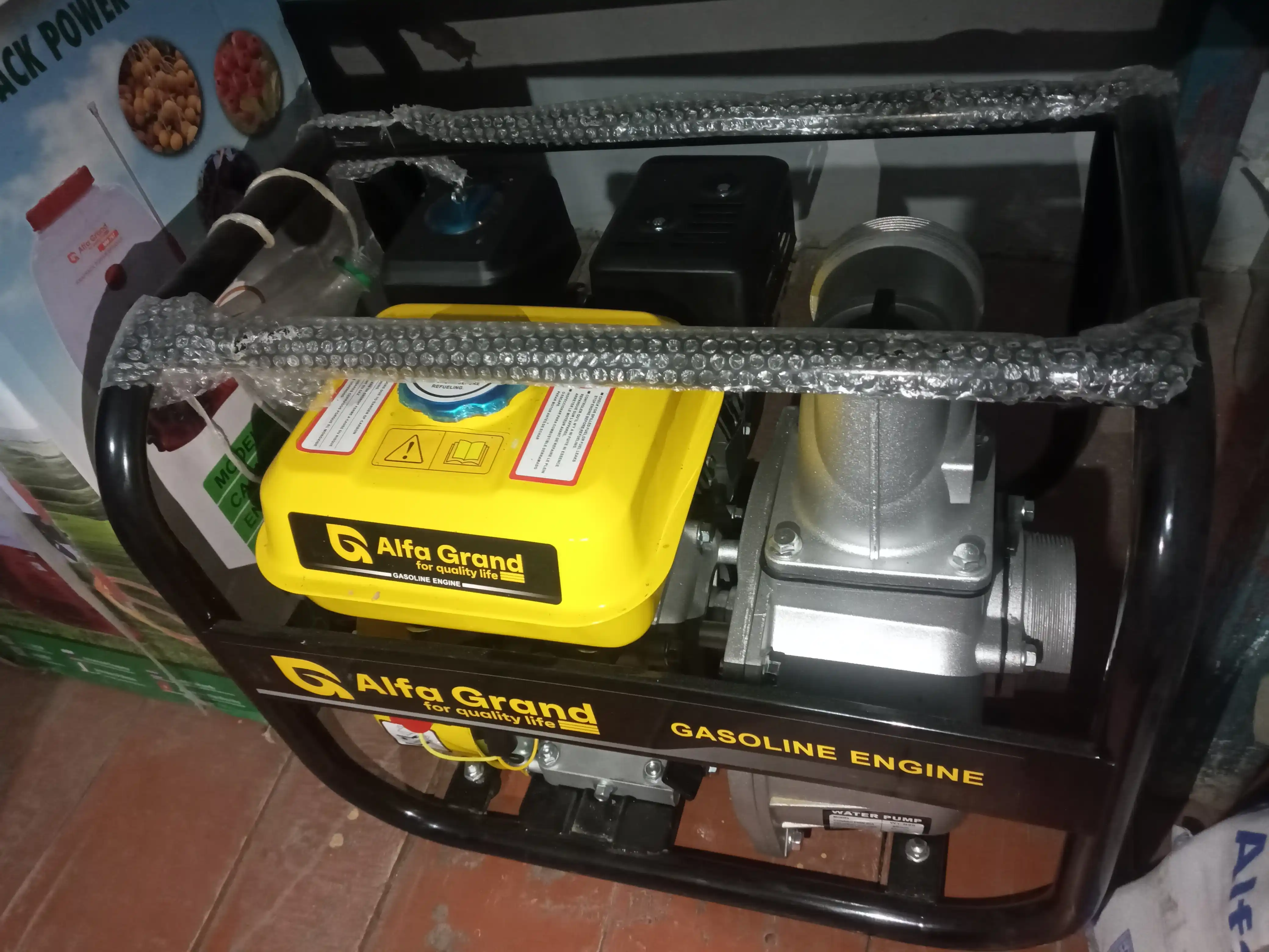 Benzinli motopompa Alfa Grand 7.5 Ot kuchi, 100% mis obmodka