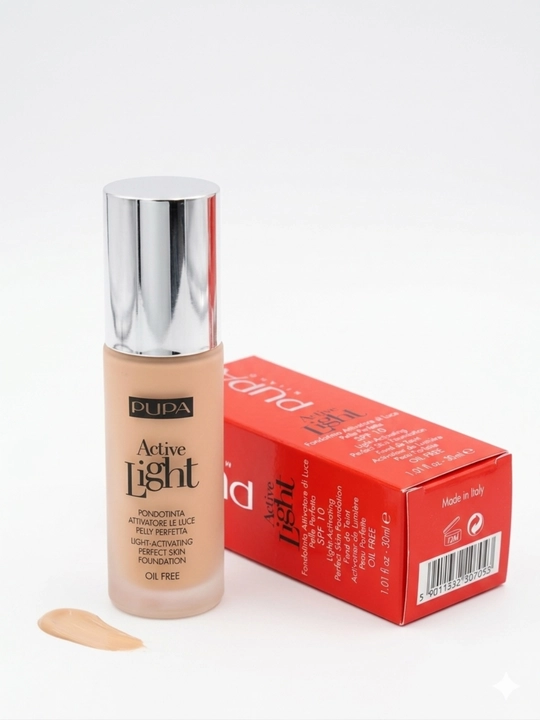 Тональный крем Pupa Active Light для женщин SPF 10 - 