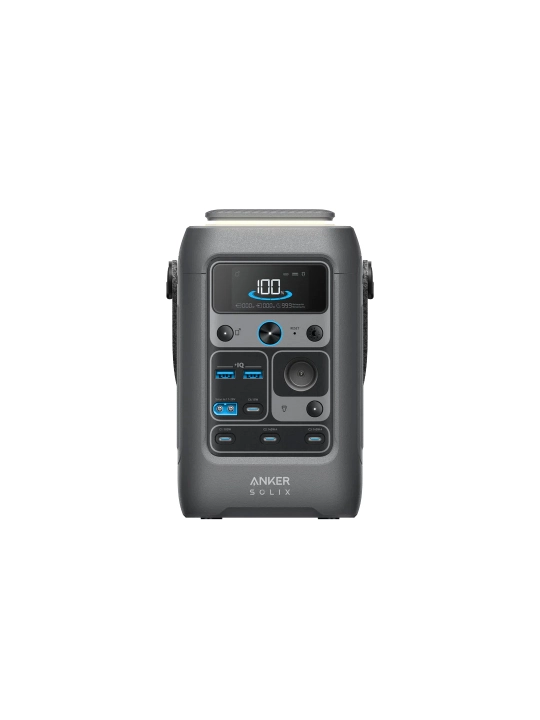 Anker SOLIX C300 DC portativ quvvat stansiyasi 288Wh 300W 90000mAh LiFePO4