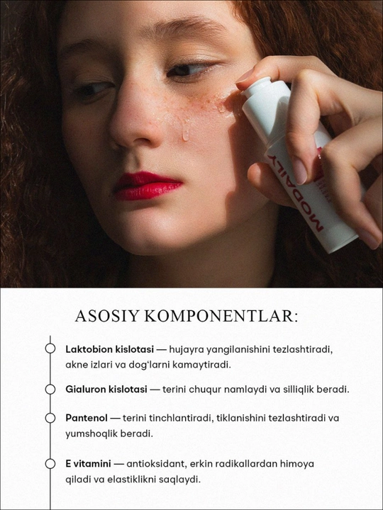 Сыворотка для лица Modaily Refine & Renew B3 Serum, ниацинамид, 30 мл - 