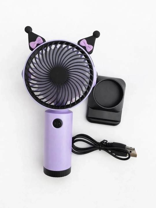 Mini qo‘l ventilyatori, stol usti, USB portativ, ixcham sovutgich