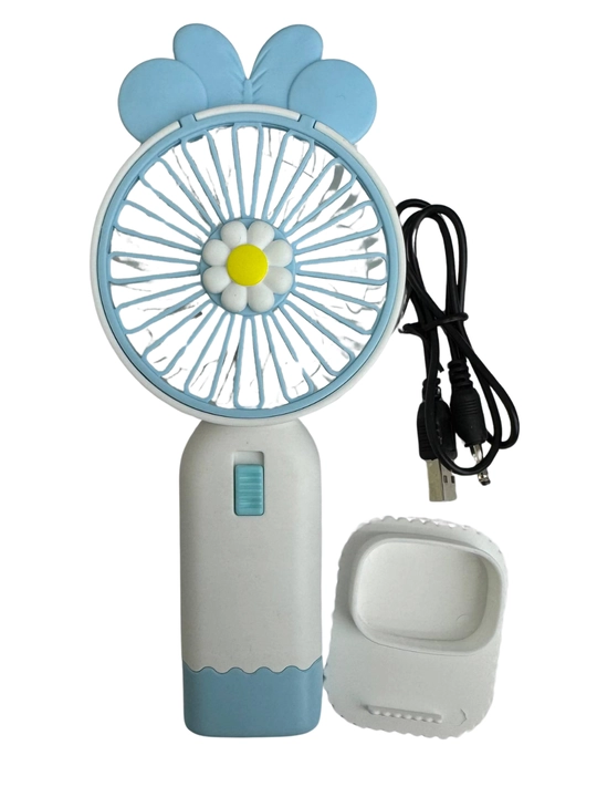 Mini qo‘l ventilyatori, stol usti, USB portativ, ixcham sovutgich