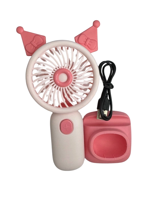 Mini qo‘l ventilyatori, stol usti, USB portativ, ixcham sovutgich