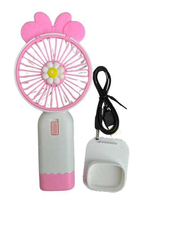 Mini qo‘l ventilyatori, stol usti, USB portativ, ixcham sovutgich