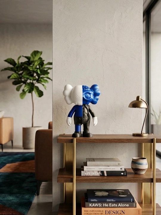 Статуэтка Kaws Dualis 3D, декор для дома