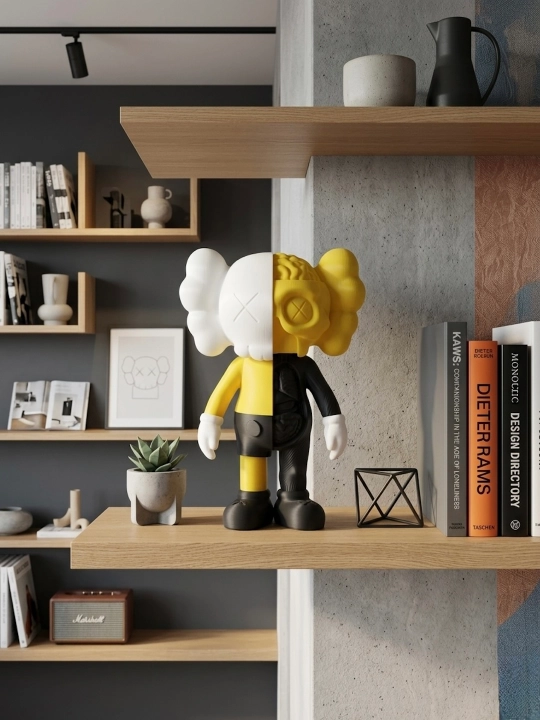 Haykalcha Kaws Dualis 3D, uy uchun dekor