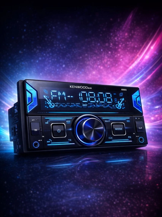 Kenwood A.A 8993 avtomobil radiosi, 1DIN, Bluetooth, Alexa, USB/AUX