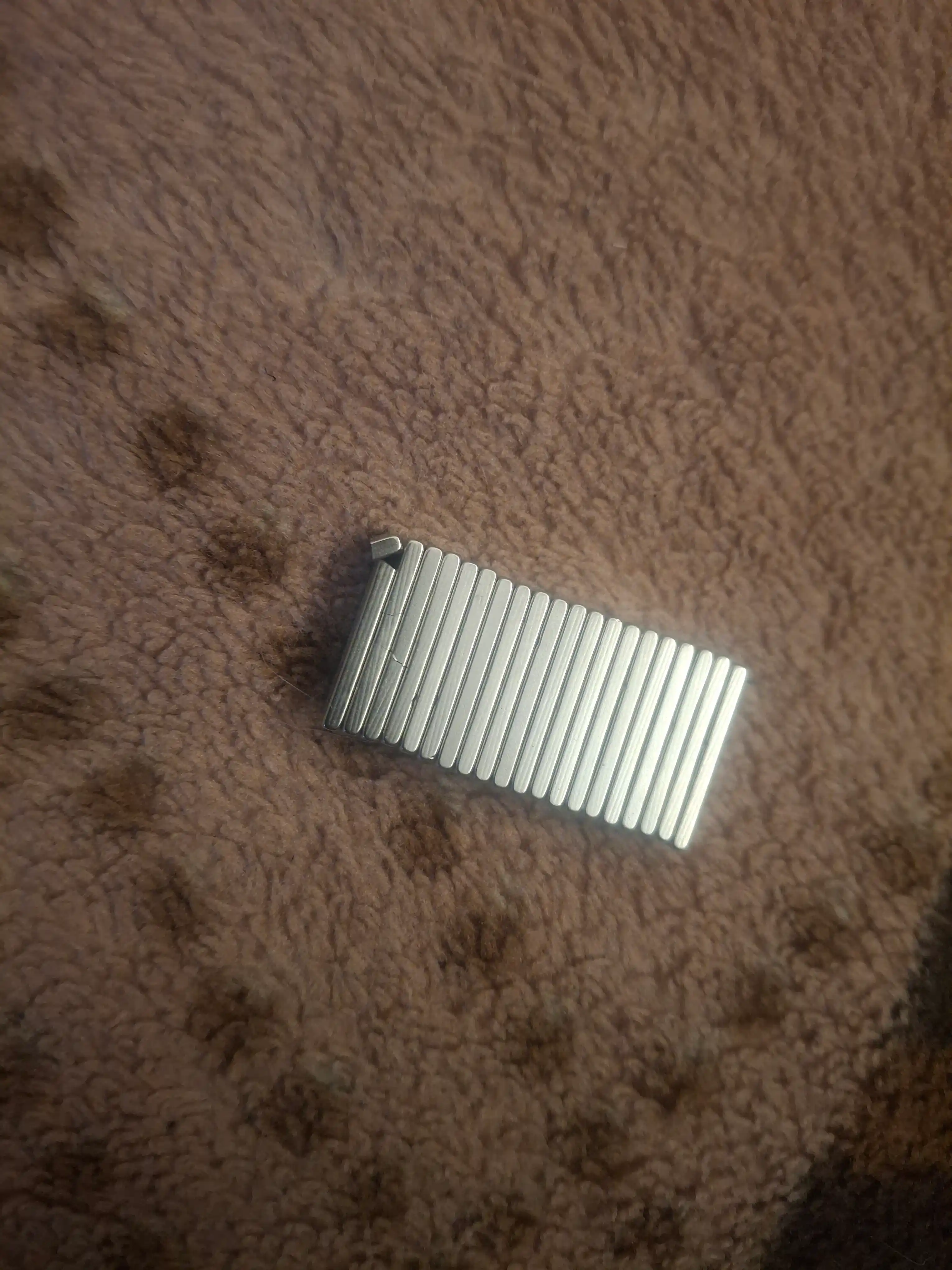 Neodimli magnitlar NdFeB N33, 20 * 10 * 2 mm