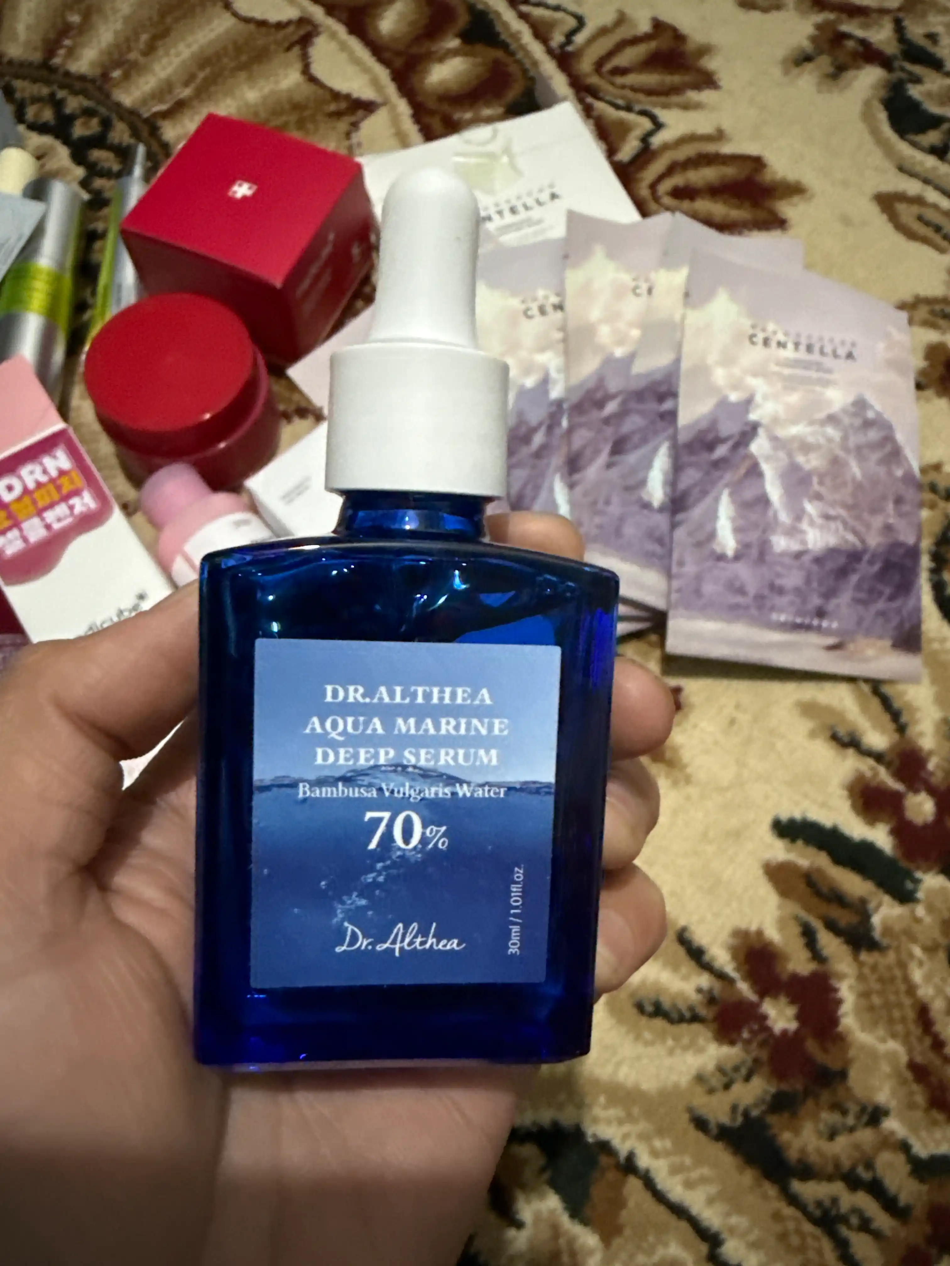 Terini chuqur namlash uchun intensiv zardob Dr.Althea Aqua Marine Deep Serum, 30 ml