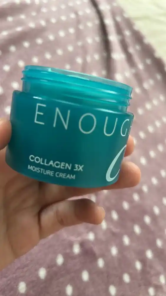 Enough Collagen 3x Moisture namlovchi krem yuz uchun oziqlantiruvchi, koreys parvarish