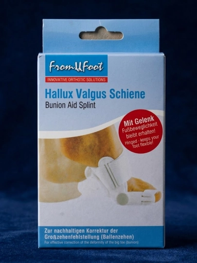 Фиксатор для большого пальца ноги Hallux Valgus, корректор шина, 1 шт — BIZARR3-TUGRILOVCHI34