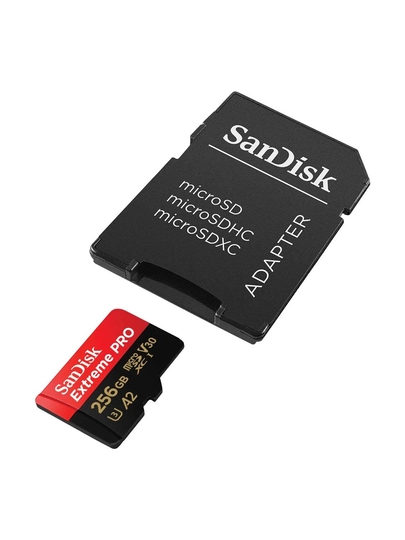 SanDisk Extreme PRO microSDXC UHS-I 256/512GB 200MB/s A2 U3 V30 4K UHD xotira kartasi 6