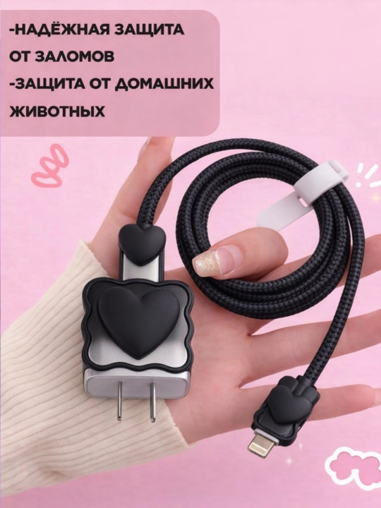Quvvatlash to‘plami, 2 tasi 1 da, g‘ilof + kabel va adapter himoyasi, simlar uchun organayzer