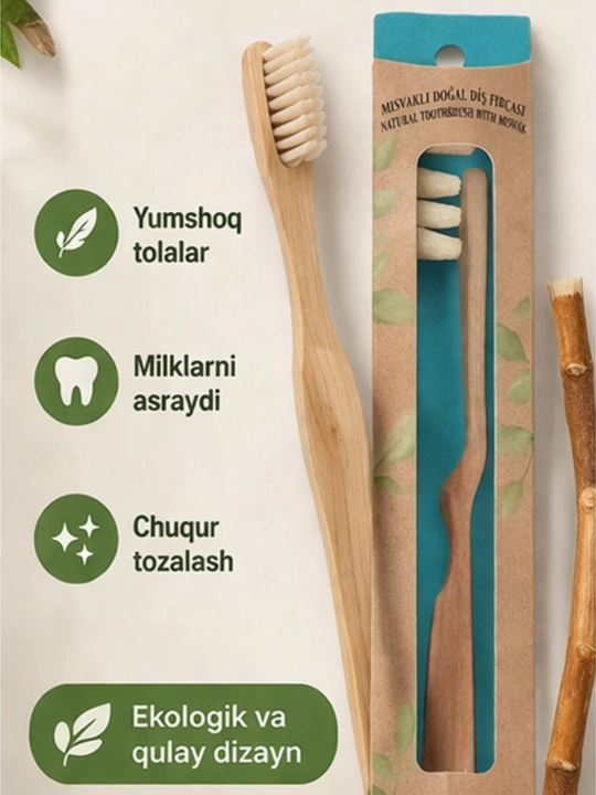 Misvoq ekstraktli tish cho'tka va tish kukuni, Toothwak