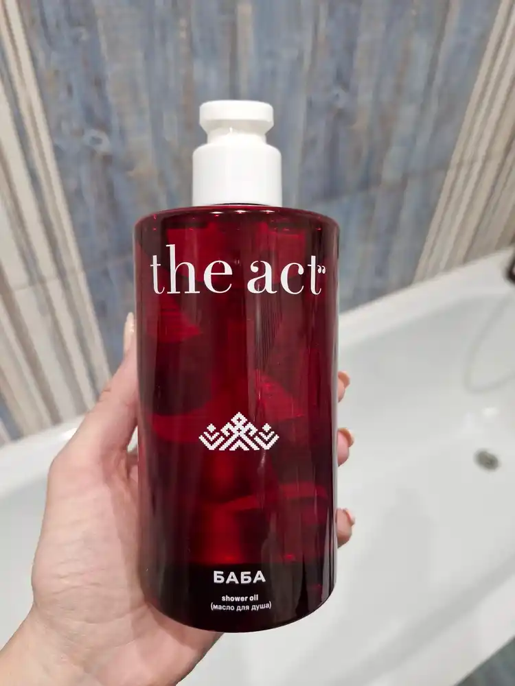 The Act tana uchun gidrofil yog‘-gel dush va vanna uchun, hidli, BABA seriyasi 460 ml