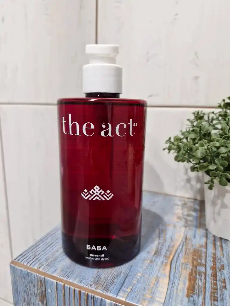 The Act tana uchun gidrofil yog‘-gel dush va vanna uchun, hidli, BABA seriyasi 460 ml
