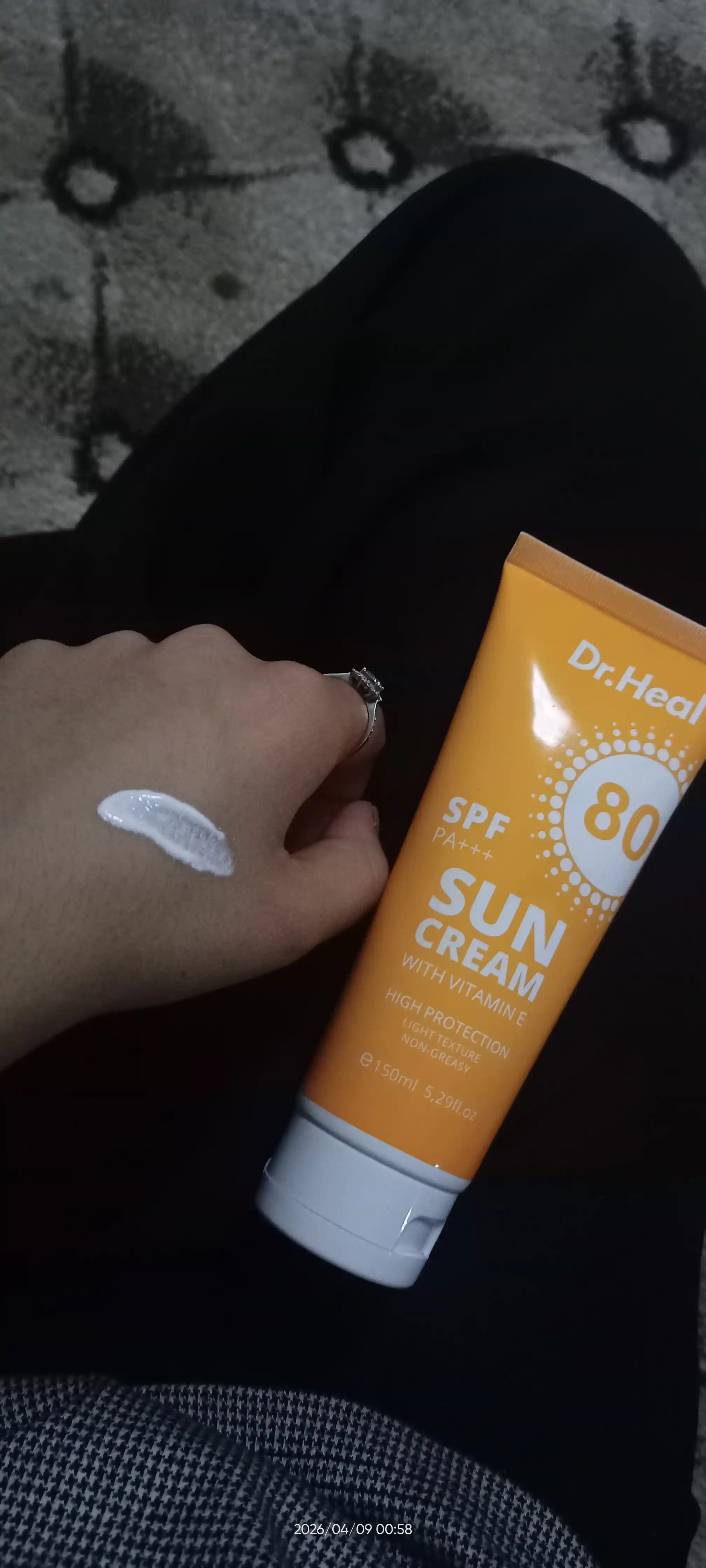 Dr Heal SPF 80 PA+++ quyoshdan himoyalovchi kremi, 150 ml