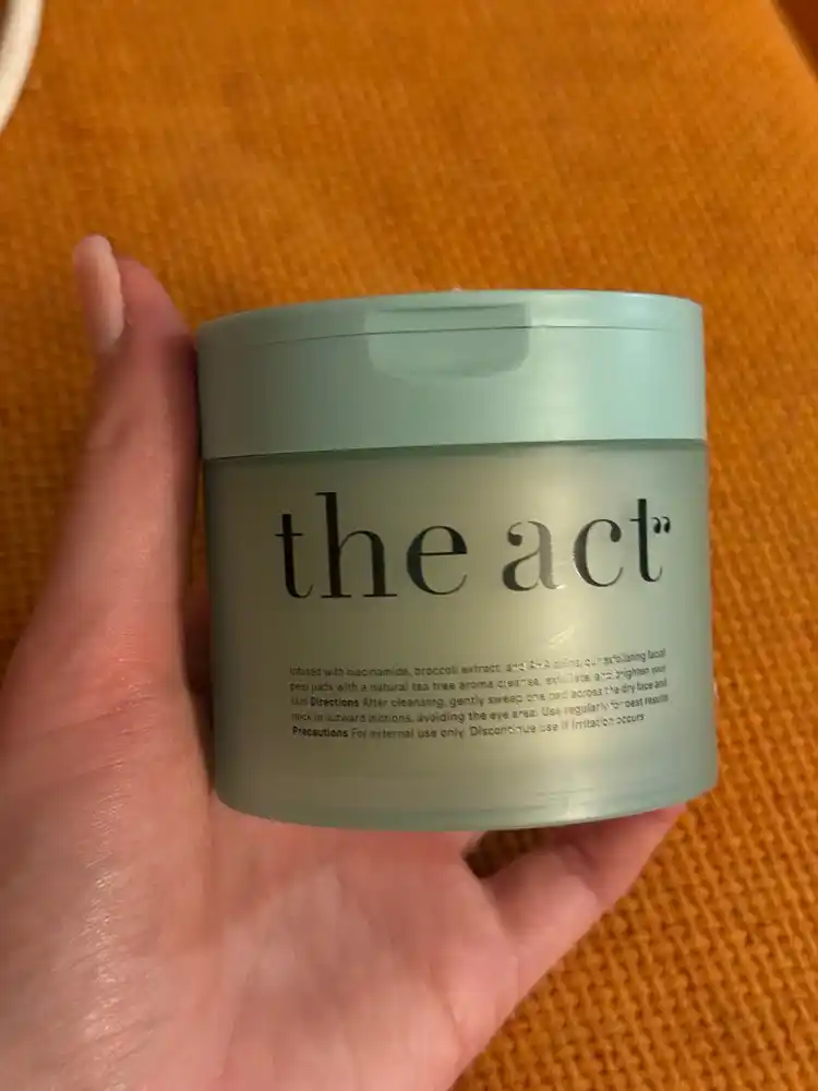 The Act Очищающие пилинг-диски для лица, 60 шт