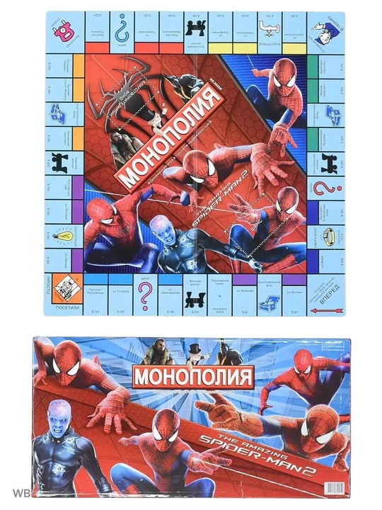 Настольная игра «Монополия: Человек-Паук 2» — Твой город, твои правила