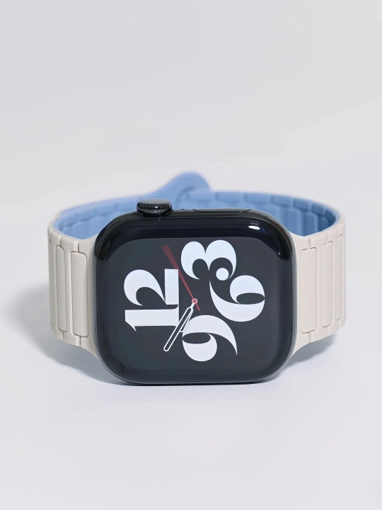 X Magnetic Silicone 4: жидкий силикон, дизайн 3 звена, магнитный ремешок