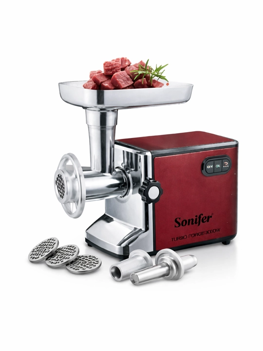 Мясорубка Sonifer SF-5001 электрическая мясорубка 3000 Вт из нержавеющей стали