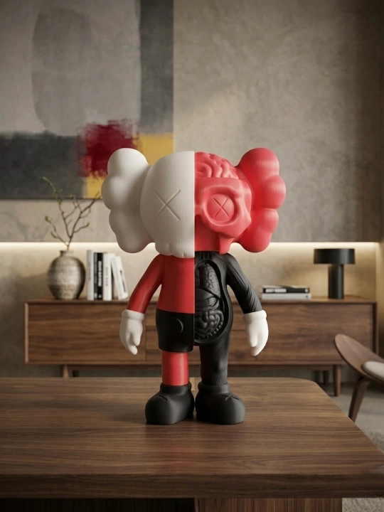 Статуэтка Kaws Dualis 3D, декор для дома