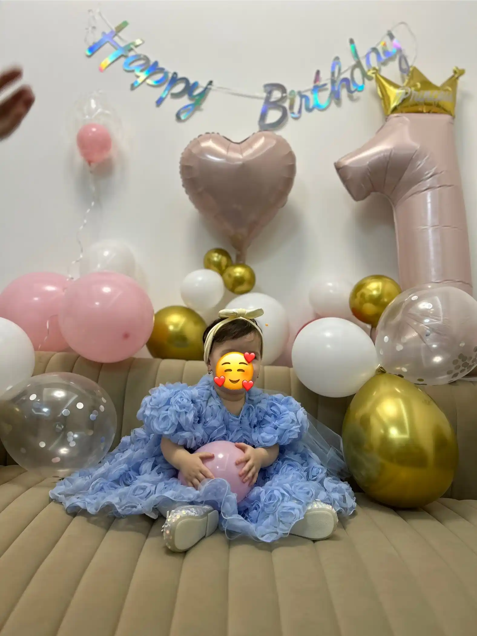 Венок Happy Birthday, 2 метра