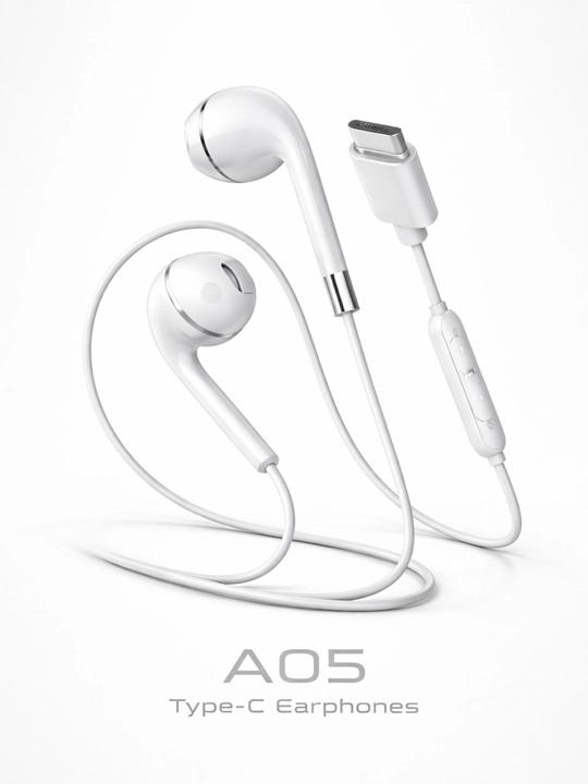 Simli stereo naushniklar 3.5mm va Type-C - 