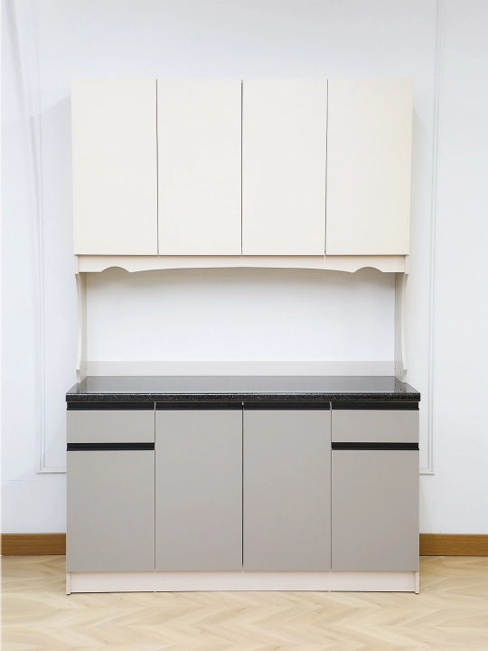Кухонный гарнитур Глория 150 Mebelonmarket 150×60×206 см, без сверления