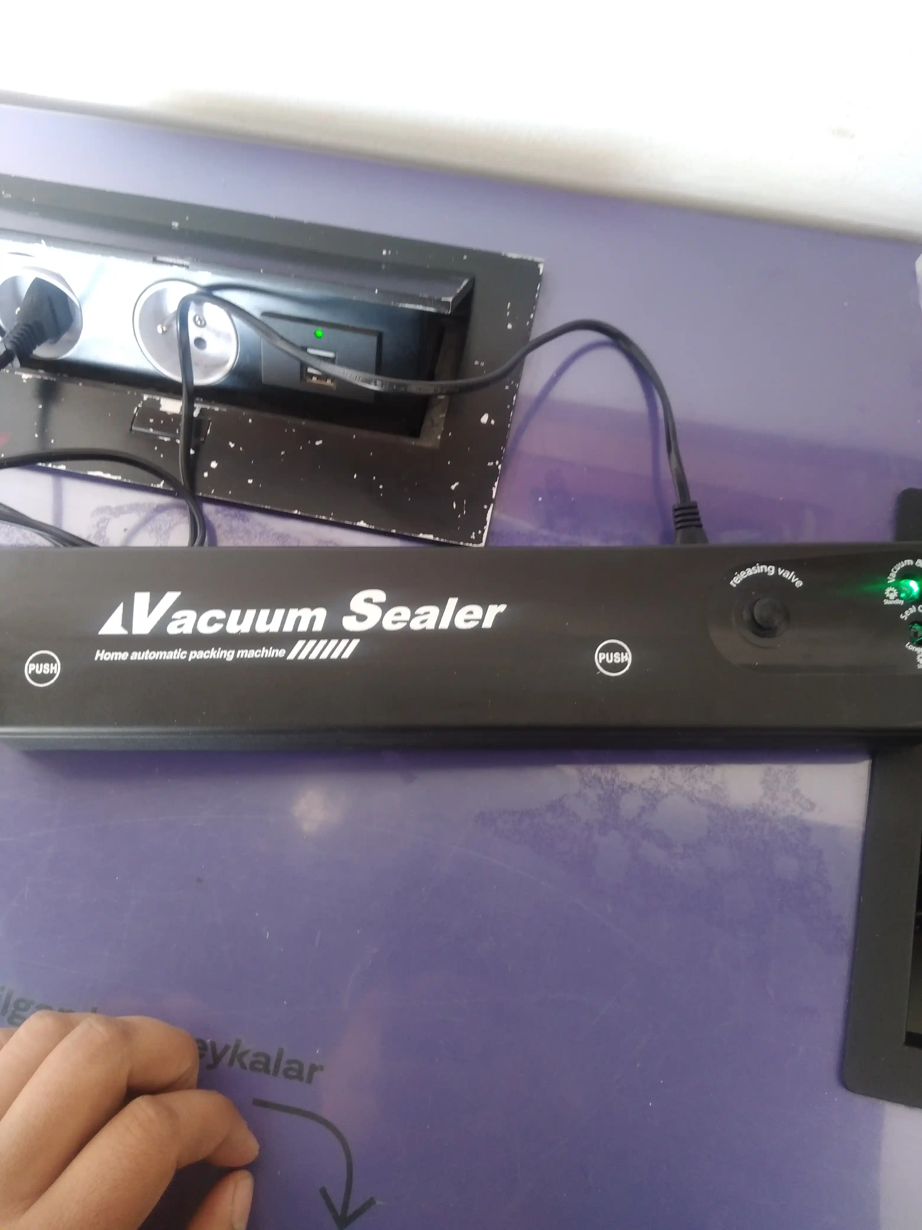 Vacuum Sealer Z, X vakuumlagichi - oziq-ovqat mahsulotlari uchun vakuumli qadoqlagich