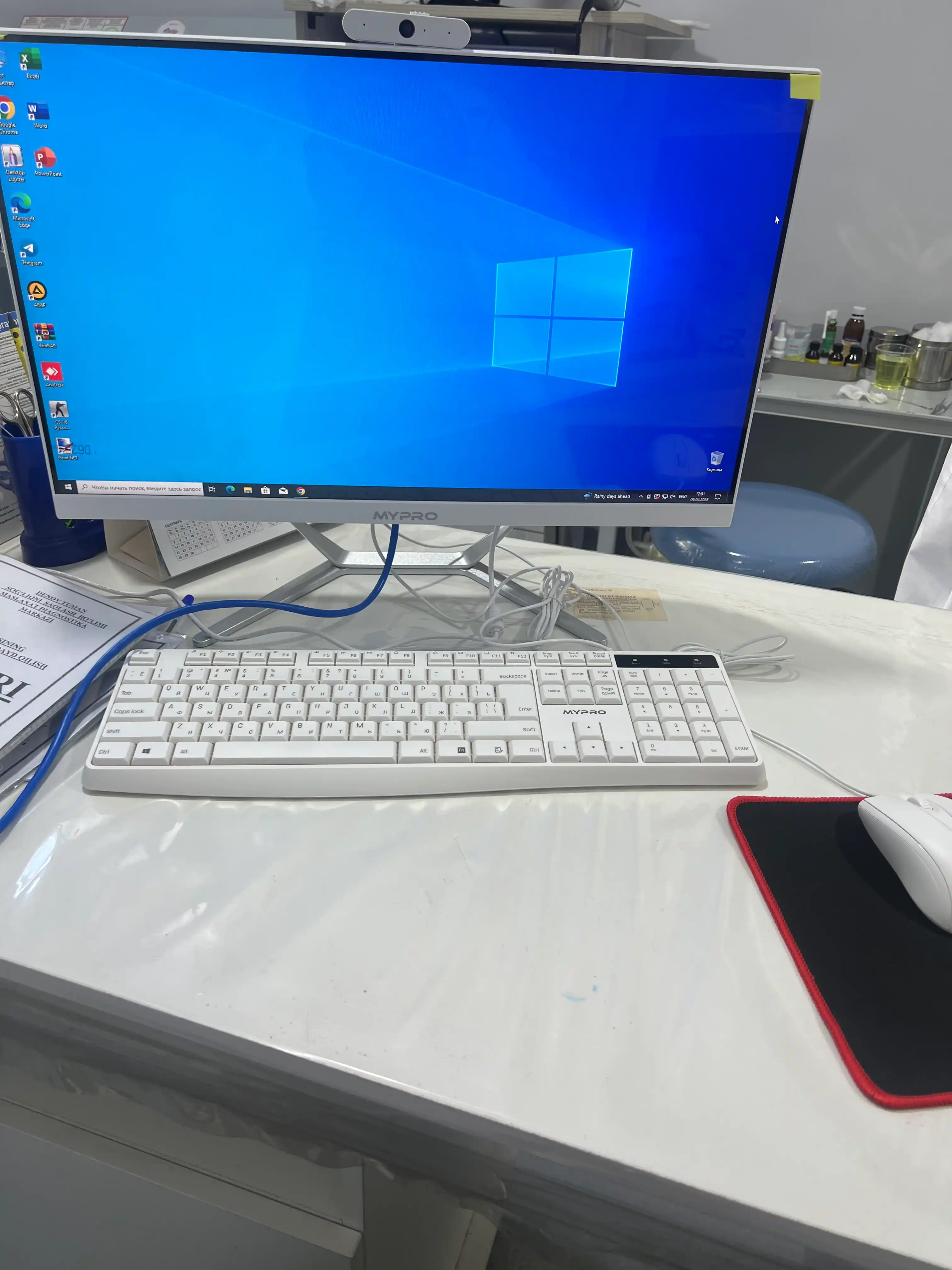 Monoblok MYPRO 24", i7-2600,16 GB, SSD 1TB, bonus 32GB fleshka, klaviatura va sichqoncha