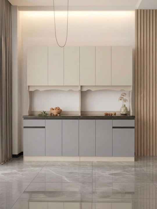 Oshxona garnituri Gloria 200 Mebelonmarket 150×60×206 sm, devor teshmasdan