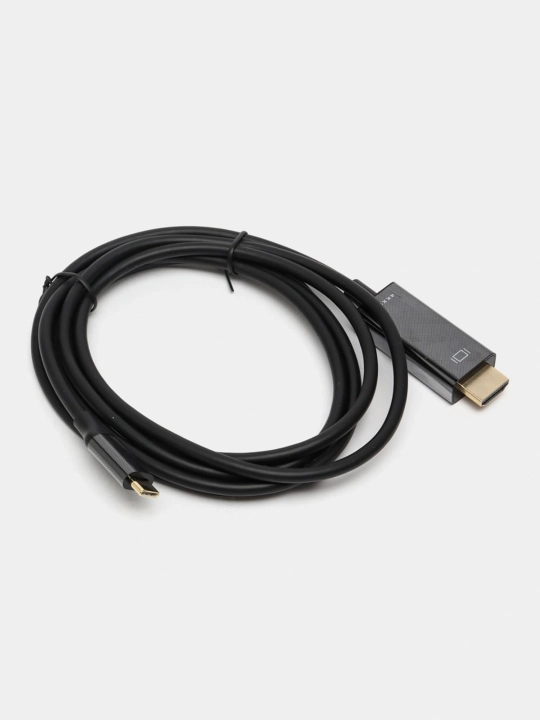 Type-C to HDMI 4K кабель, USB 3.1-C — 4K и 2K, длина 1.5 м (30/60 Hz)