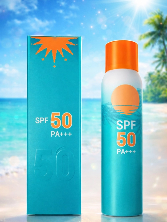 Hasaya sprey SPF PA 50+++ yuz va tana uchun, muzlatuvchi effekt bilan, 150 ml