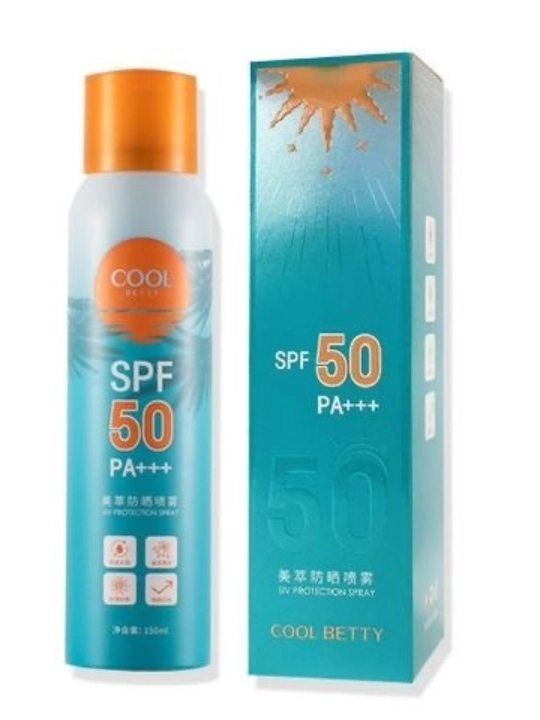 Hasaya sprey SPF PA 50+++ yuz va tana uchun, muzlatuvchi effekt bilan, 150 ml