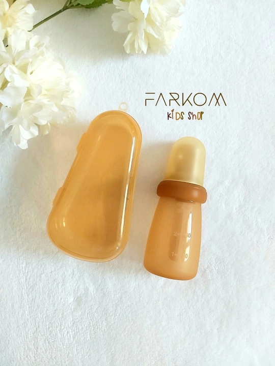 Детский набор посуды из бамбука, силиконовый набор: ниблер, дозатор, ложки, слюнявчик