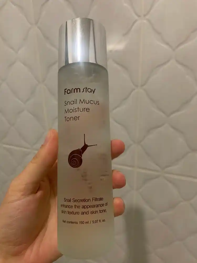 Farmstay toner yuz uchun salyangoz mucinli Escargot Noblesse Intensive, kuchli namlash