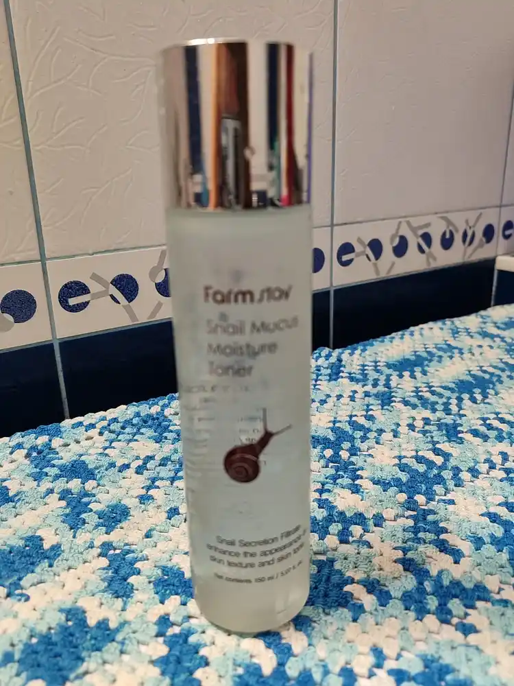 Farmstay toner yuz uchun salyangoz mucinli Escargot Noblesse Intensive, kuchli namlash
